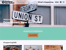 Tablet Screenshot of downtownnb.org